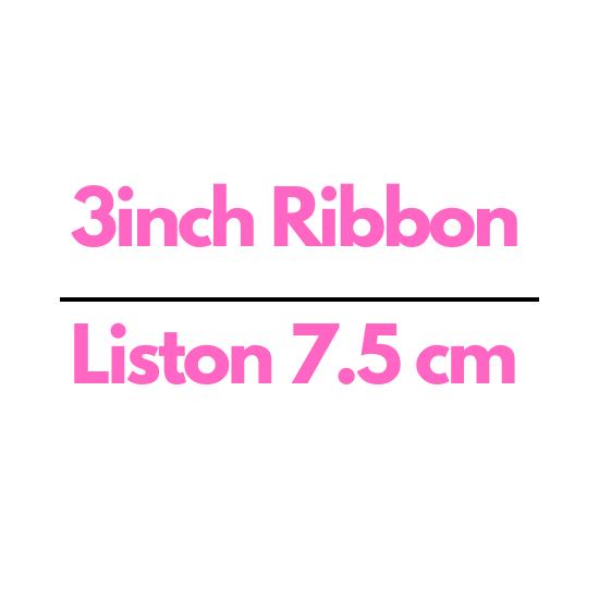 Ribbon 3inc/7cm Character