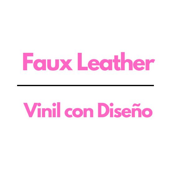 Printed Vinyl/Faux Leather/Vegan Leather