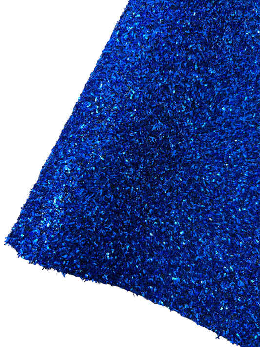 Frosted Paper Glitter Royal Blue