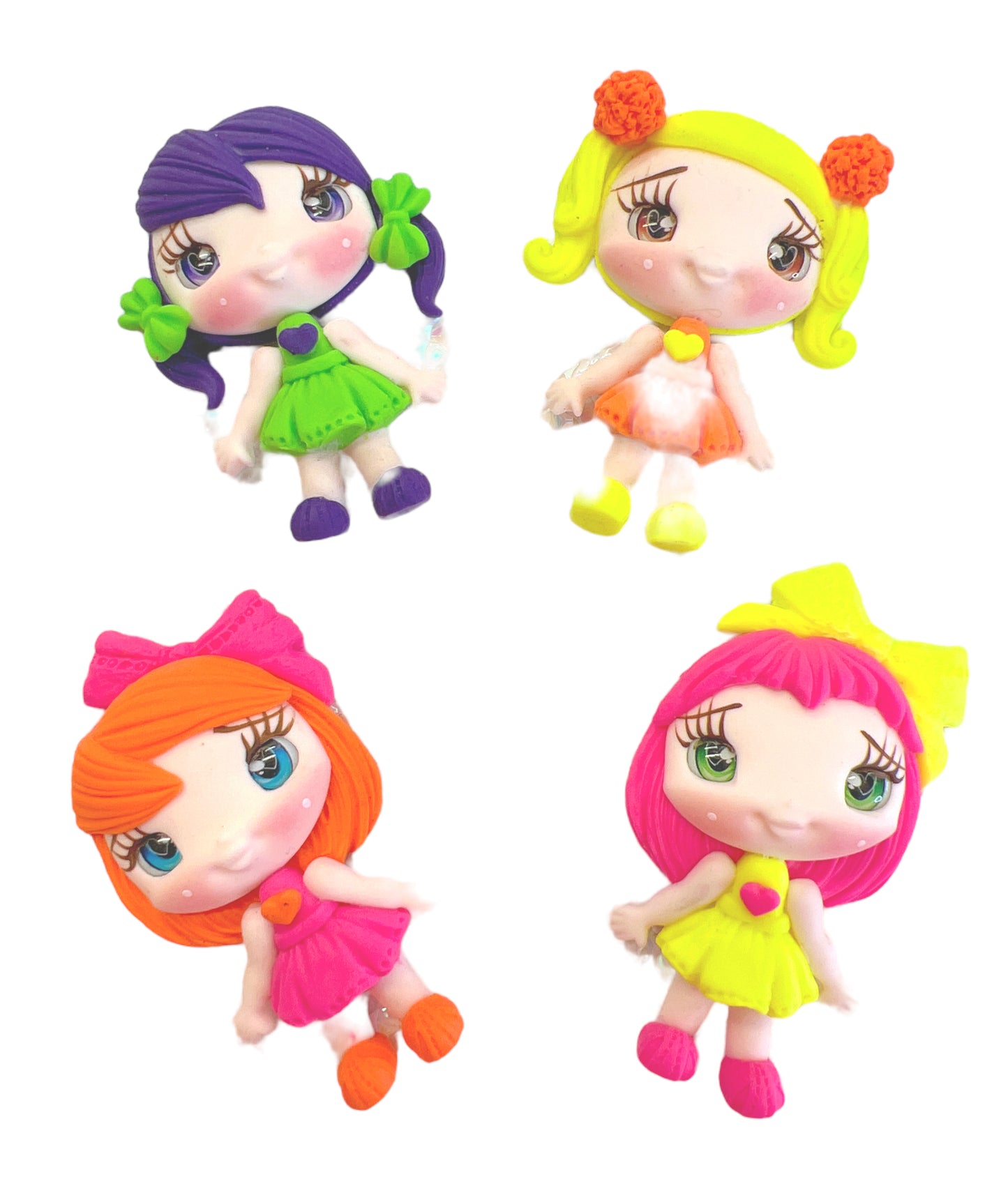 NEON Clay Dolls Collection