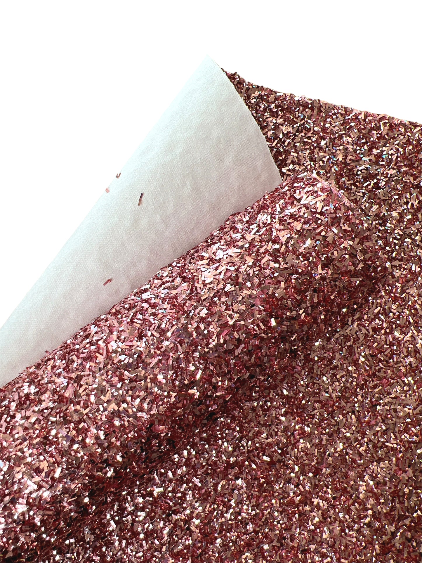 Frosted Paper Glitter Rose Gold