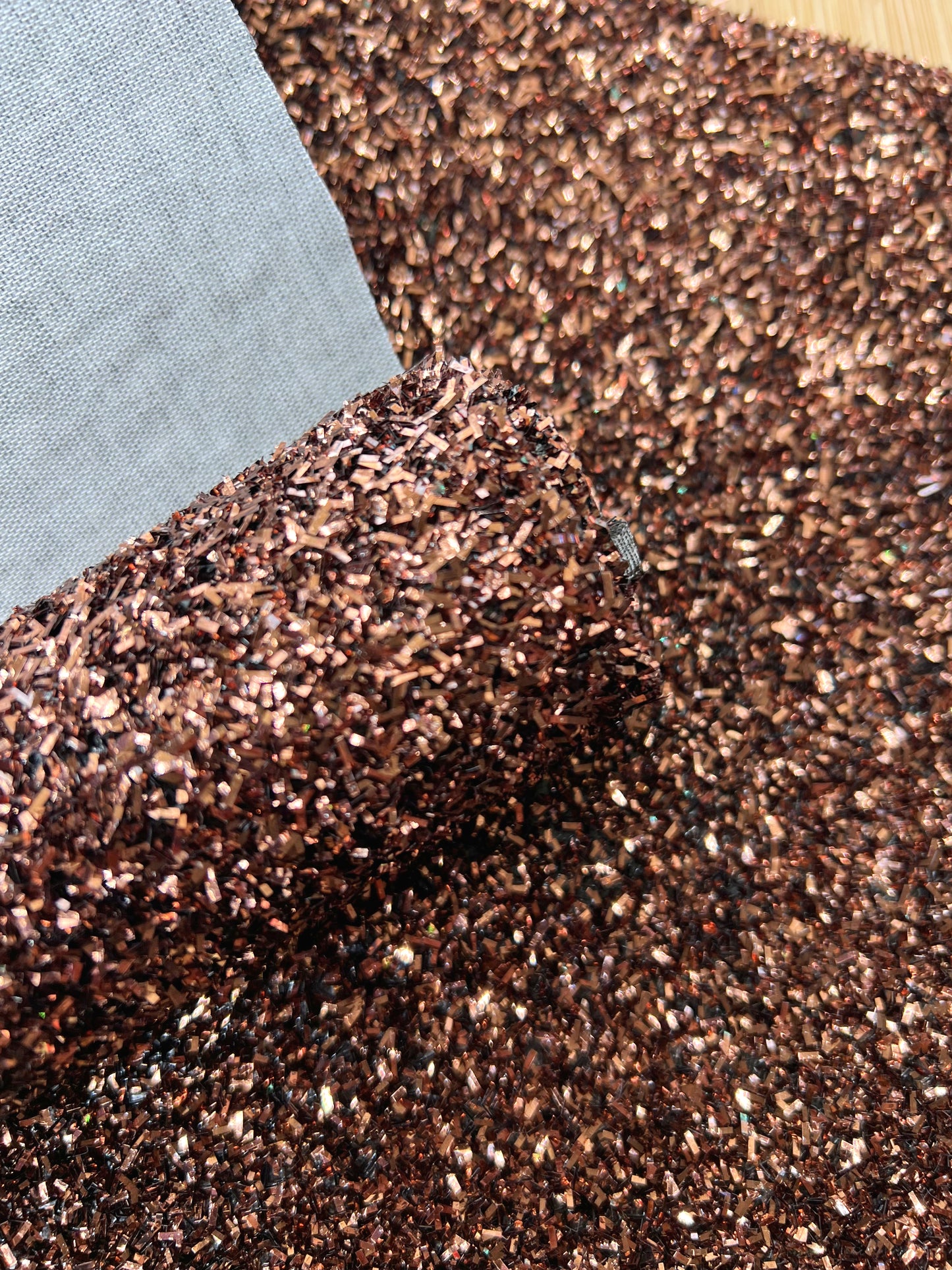 Frosted Paper Glitter Brown