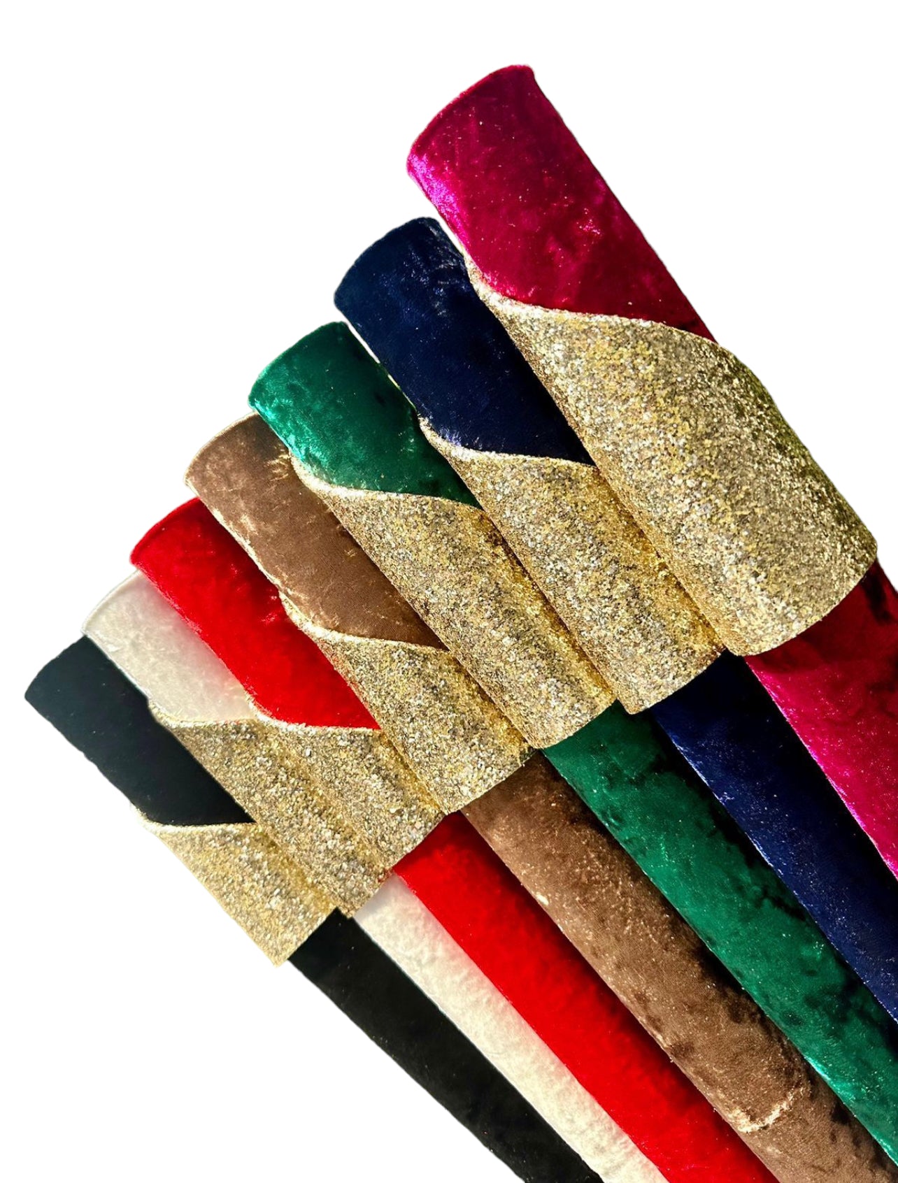 Roll Double Sided Reversible Velvet/Glitter