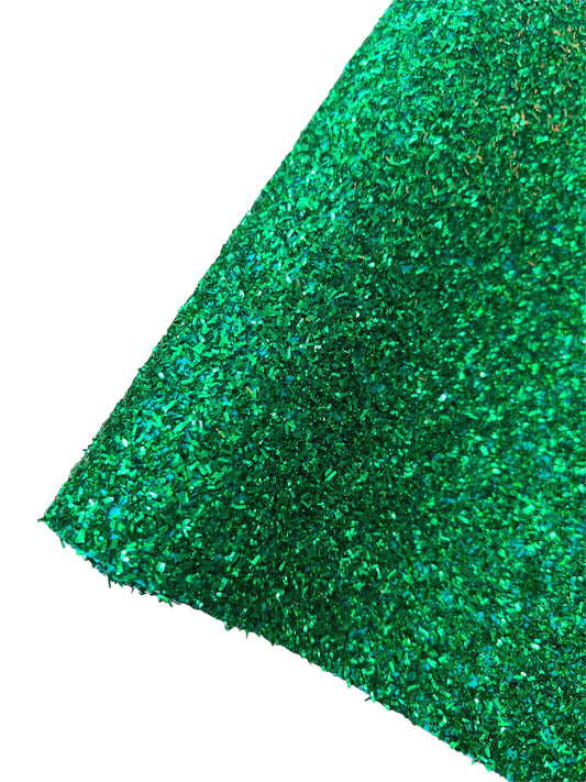 Frosted Paper Glitter  Green