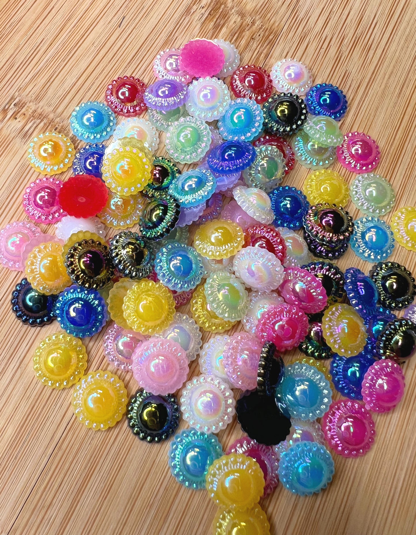 100pcs Mini Plastic Pearl