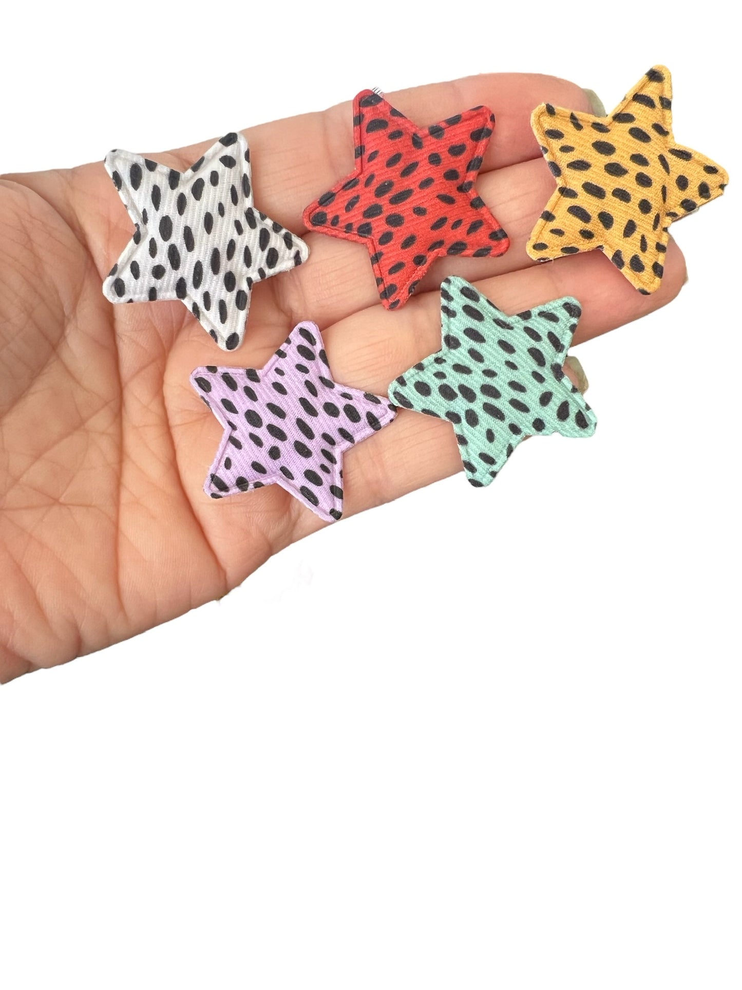 12pcs Dotted Star