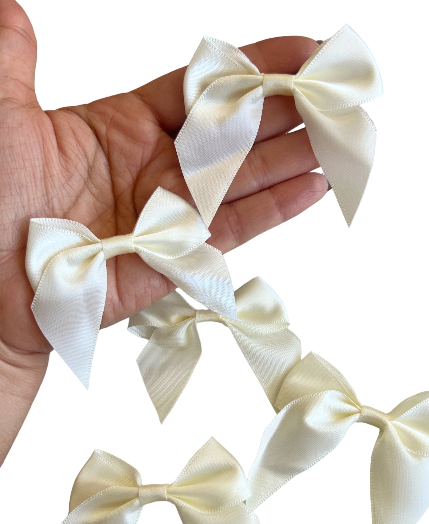 Silk Pre-made Bow 5pcs