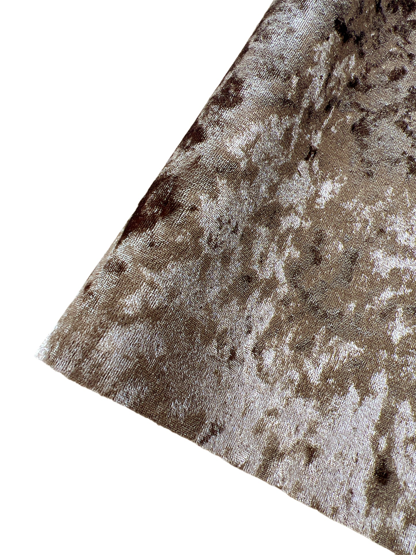 Velvet Fabric Brown