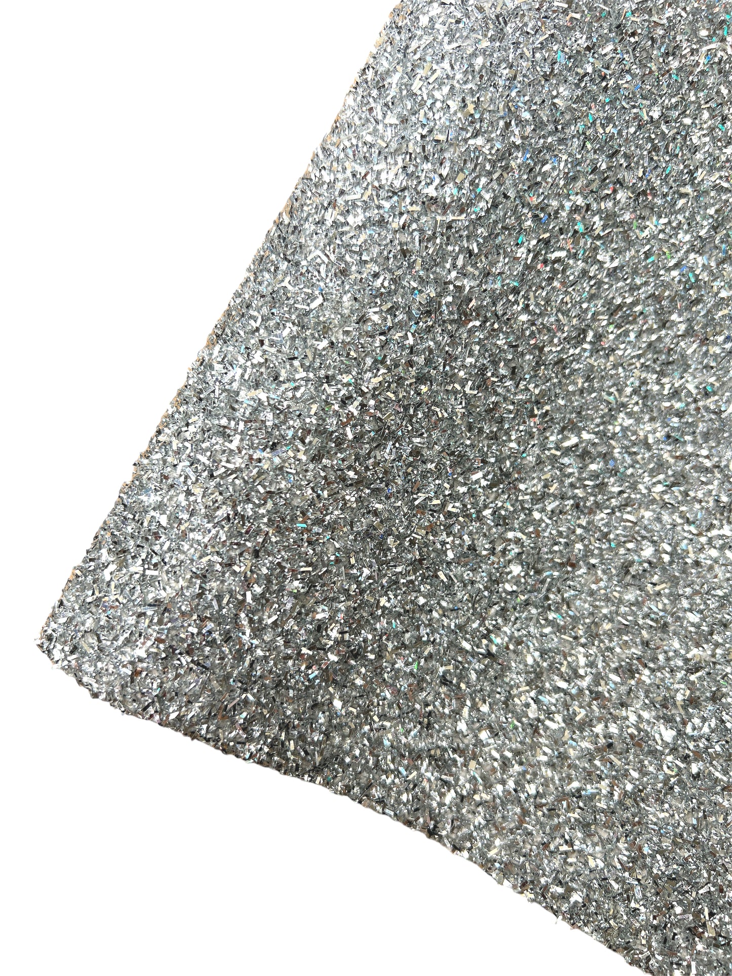 Frosted Paper Glitter Silver