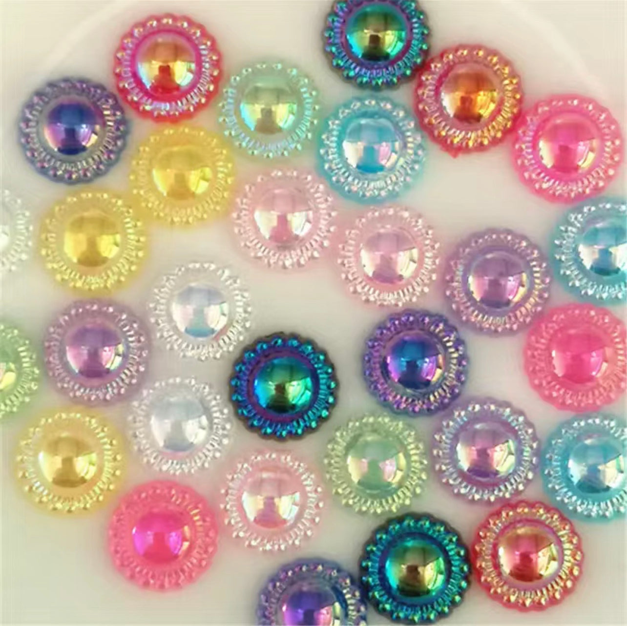 100pcs Mini Plastic Pearl