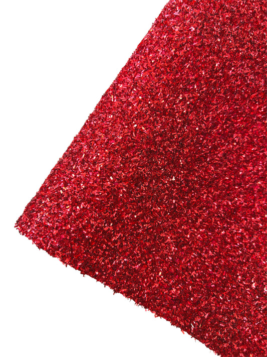 Frosted Paper Glitter  Red