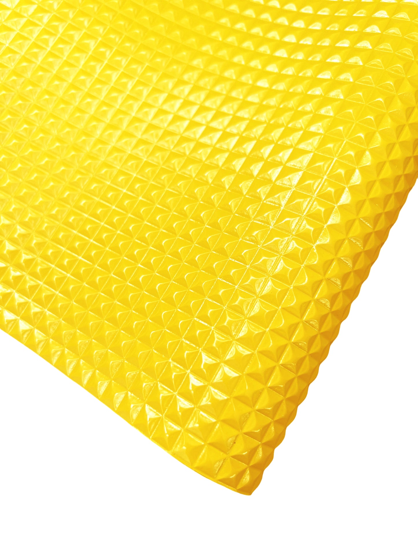 Yellow Studs Patent Leather-Charol Estoperol