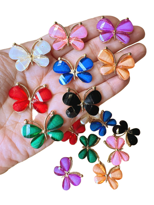 Crystal Butterflies 16pcs