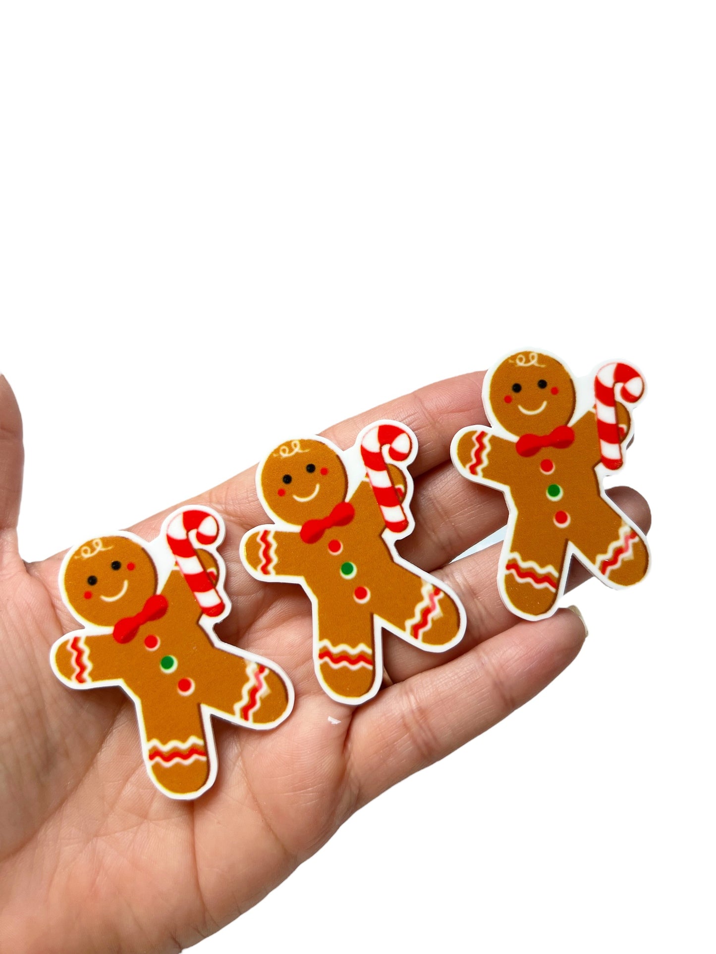 Gingerbread Man with Candy Cane