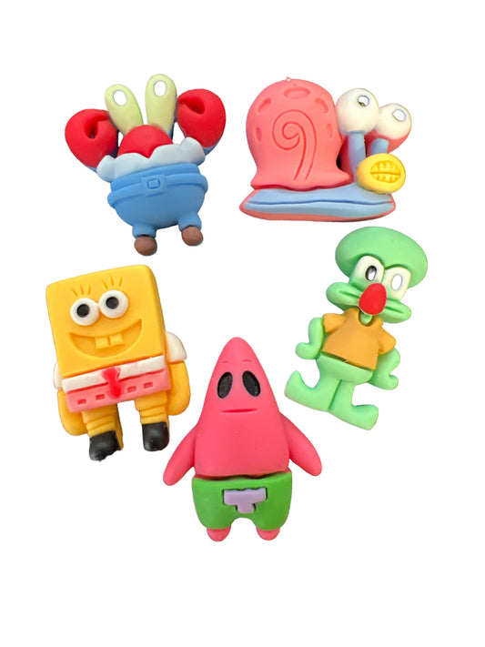 Sponge Bob and Friends 5pcs