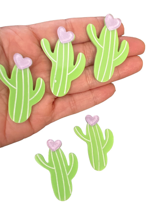 Cactus Heart 5pcs